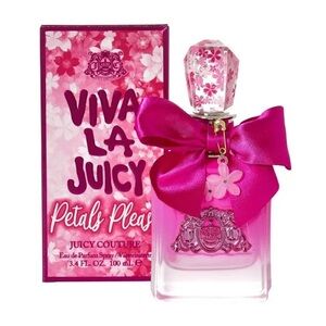 Viva La Juicy Petals Please by Juicy Couture Eau De Parfum Perfume 3.4 oz NEW